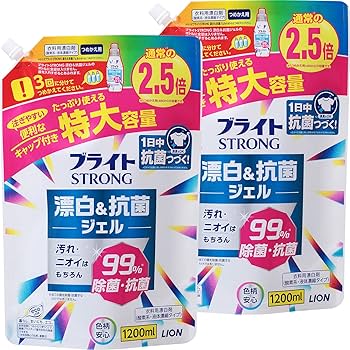 Amazon.co.jp: 【まとめ買い 大容量】白さと菌にブライトSTRONG